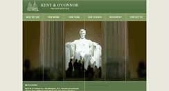 Desktop Screenshot of kentoconnor.com